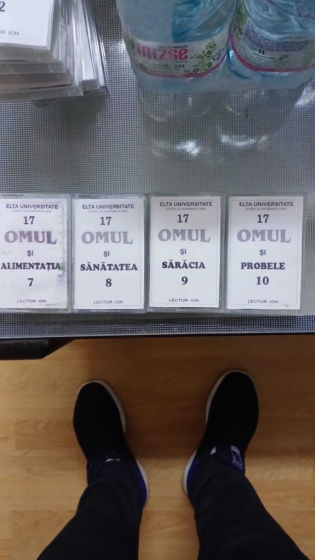 Casete audio Ion Dumitrescu-Elta Universitate.