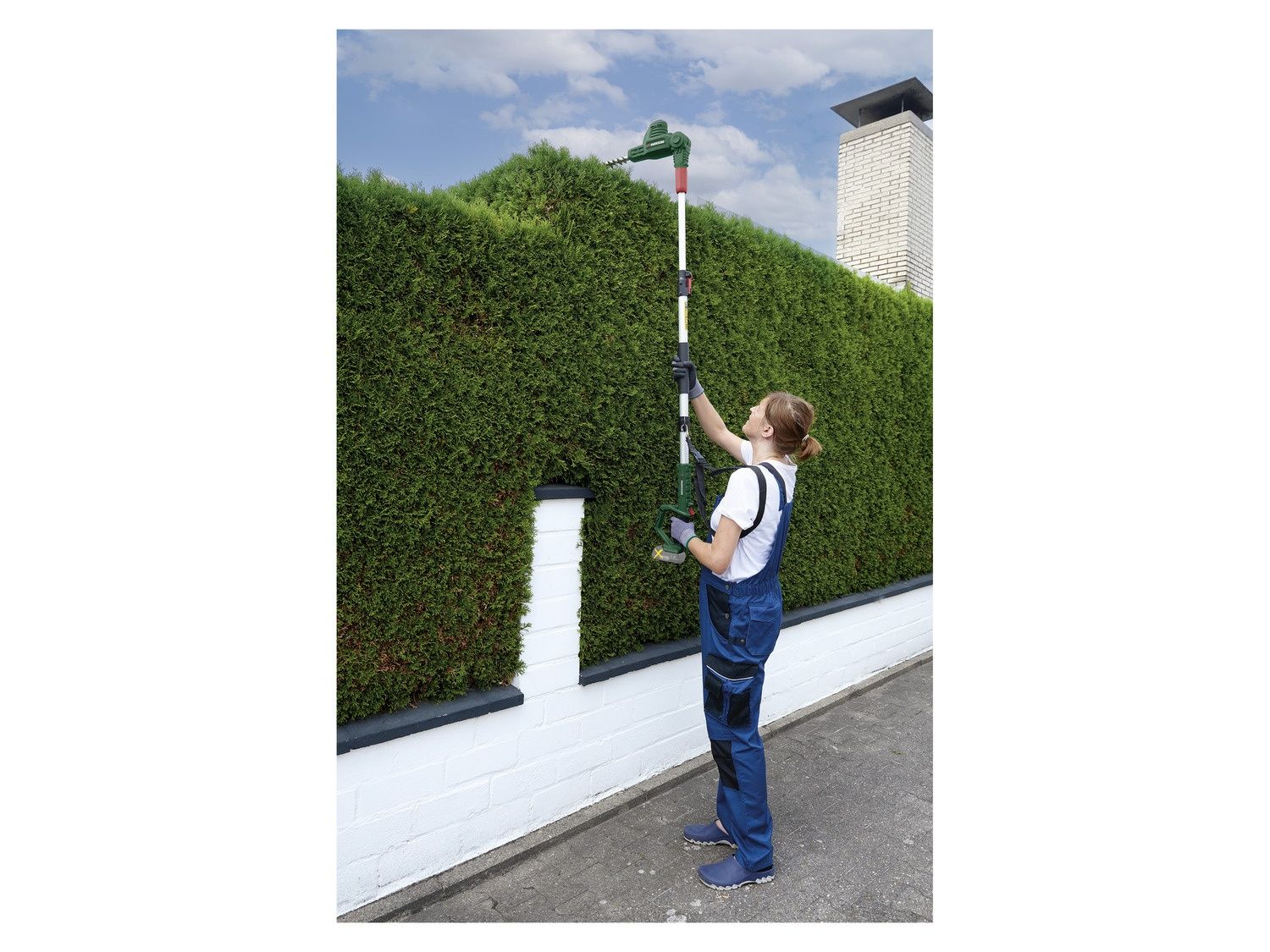 Foarfeca gard viu telescopic  PARKSIDE x20v trimmer extensibil