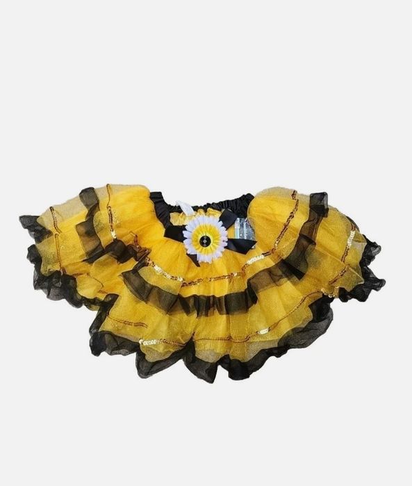 Fusta albinuța tutu Bumblebee 110
