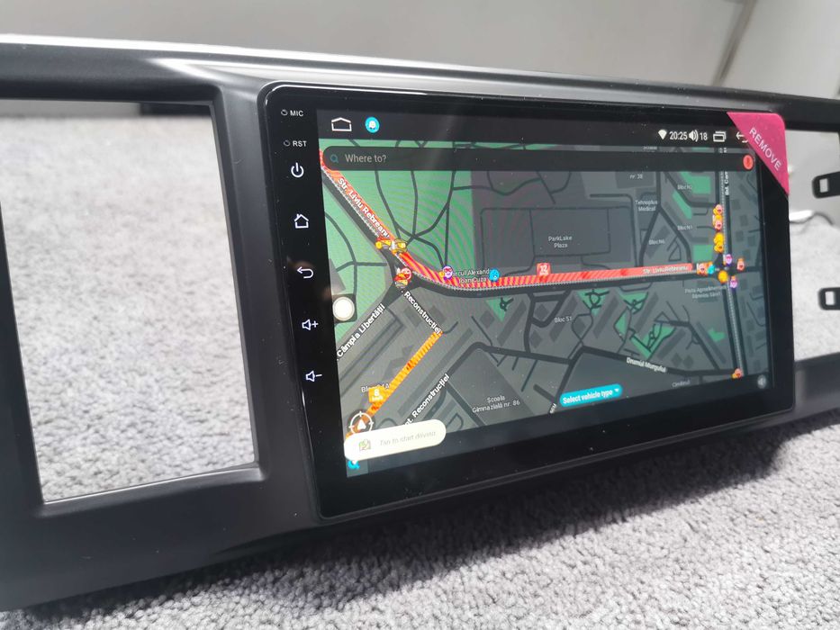 Navigatie Android Vw T6 Caravelle/Crafter 2015-2022 QLED 4/64gb