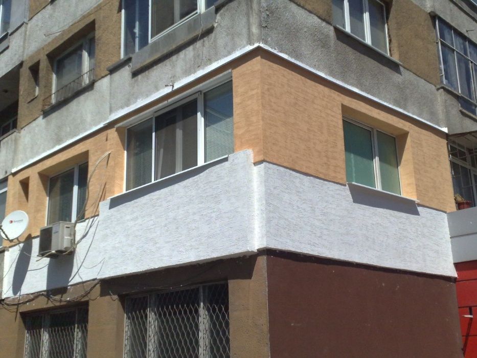 Алпинисти за топлоизолация. Топлоизолация алпинисти, скеле, автовишка