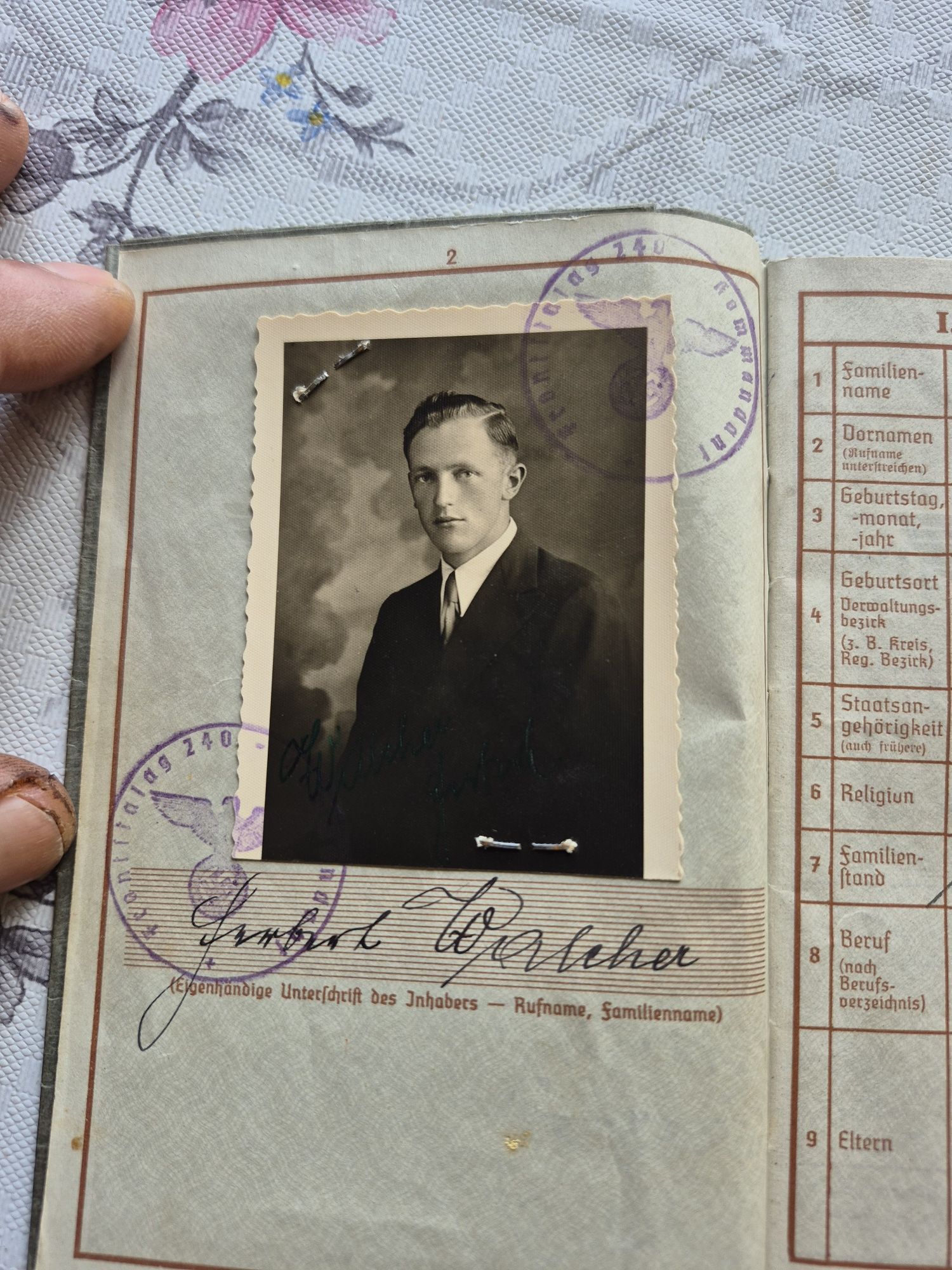 Livrat Militar German perioada WW2 soldat activ