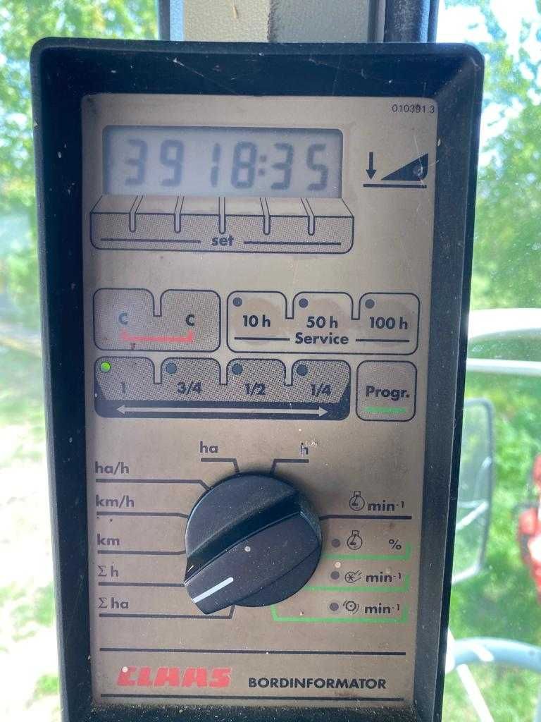 Combina Claas Mega 218 Dominator