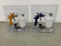 Pistol vopsit cu doua capete
