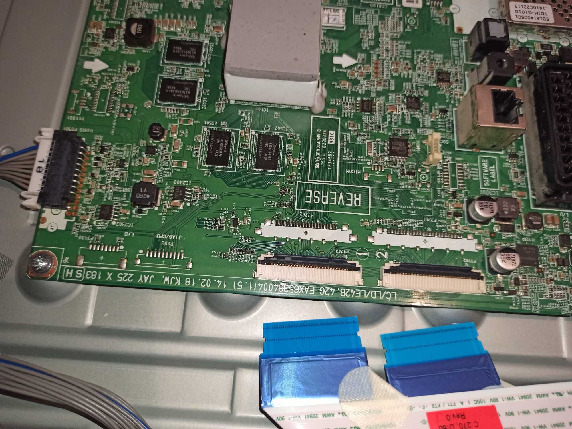 Placa TV LG EAX65384004 (1.5) - blocata pe logo LG