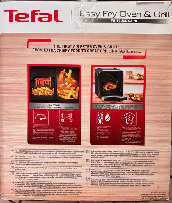 Tefal Уред за готвене с горещ въздух и фурна Easy Fry Oven & Grill