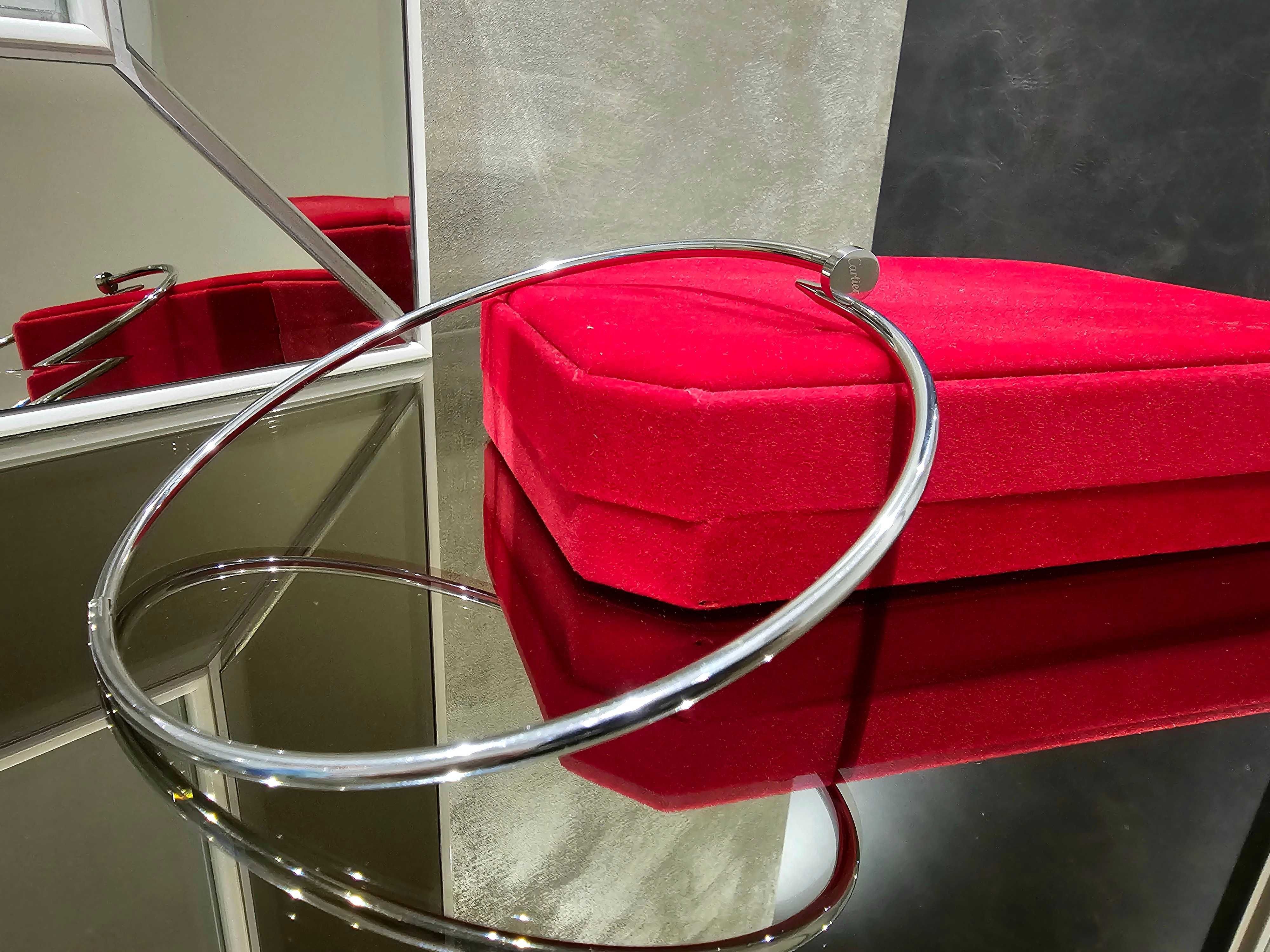 CARTIER Nail Juste un Clou Classic Silver Колие Пирон