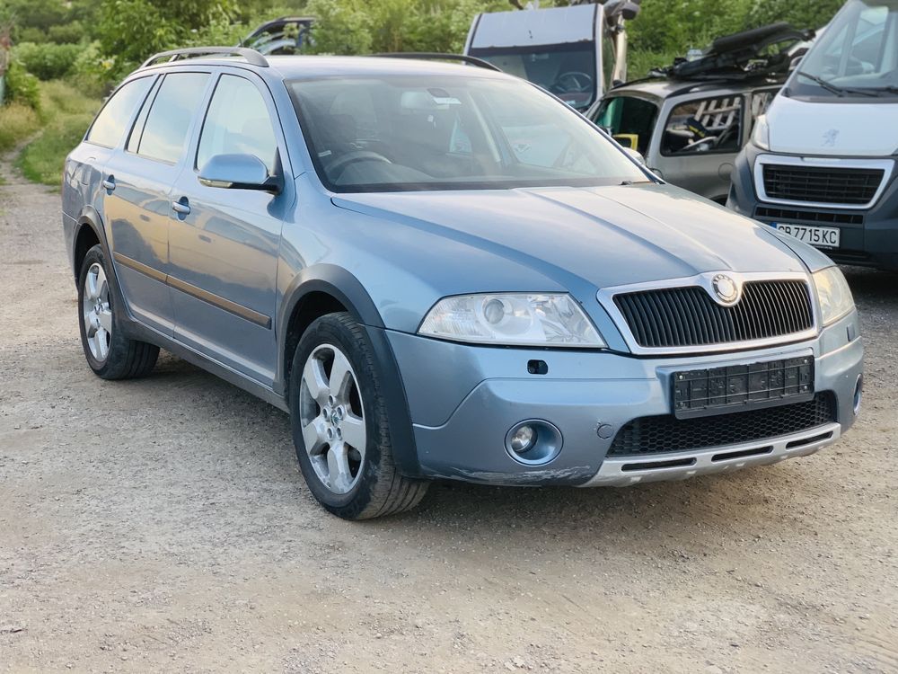 НА ЧАСТИ! Skoda Octavia SCOUT 2.0 TDI BMM 2009 4x4 комби СКАУТ 140 кс.