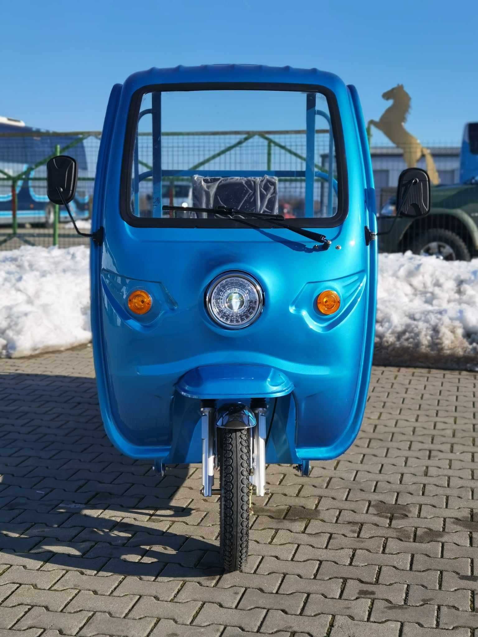 THOR STAR-PLUS albastru triciclu electric cu CIV,FARA PERMIS Agramix