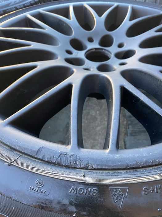 Jante 18” BMW – Aftermarket, 3 perfecte + 1 fisurată (reparabilă)