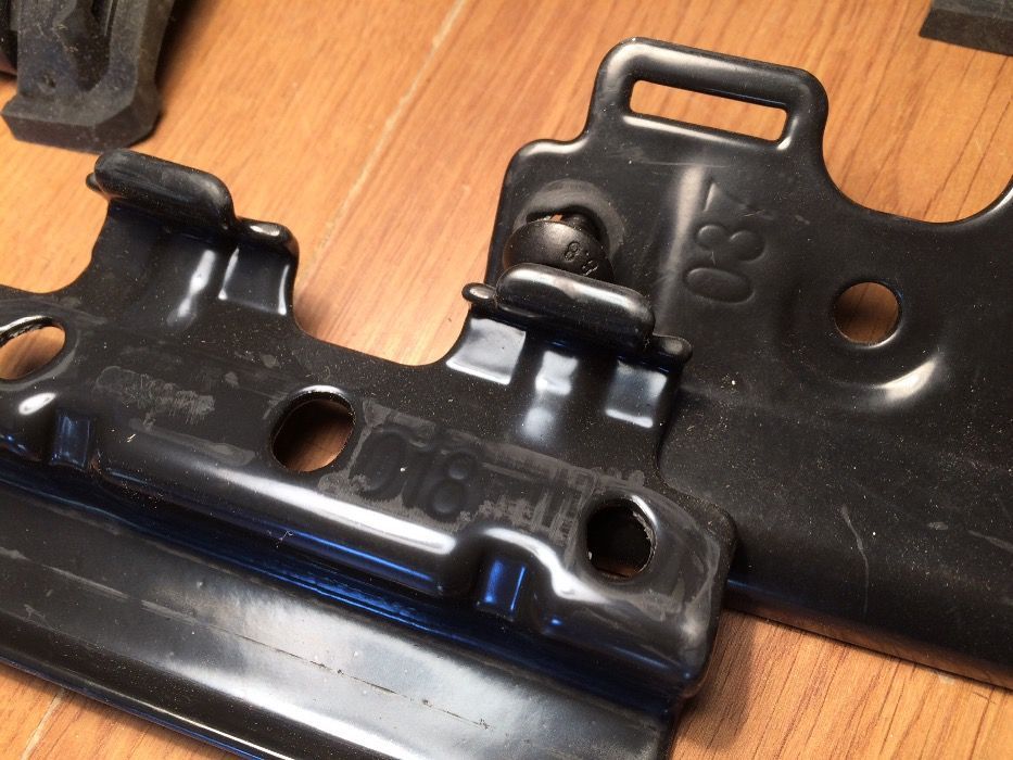 Компоненти Thule, fit kit, китове за flush rail напречни греди