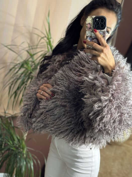 Палто тип монголска вълна