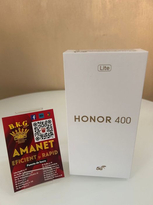 Honor 400 Lite 256gb sigilat Amanet BKG