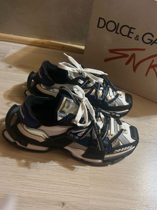Dolce&gabbana space mulit-panel sneakers