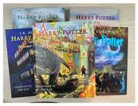 Гарри Поттер на Английском 5 книг. Harry Potter set 5 Books Jim Kay