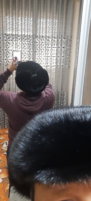 Шапка ушанка норка