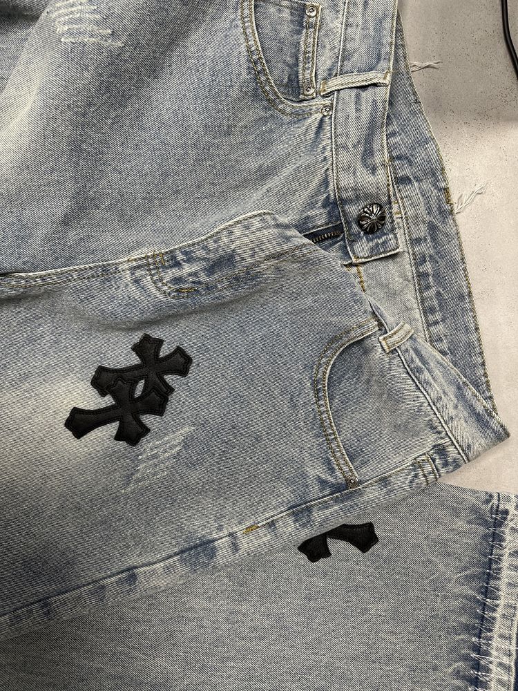 Дънки Levis Chrome Hearts