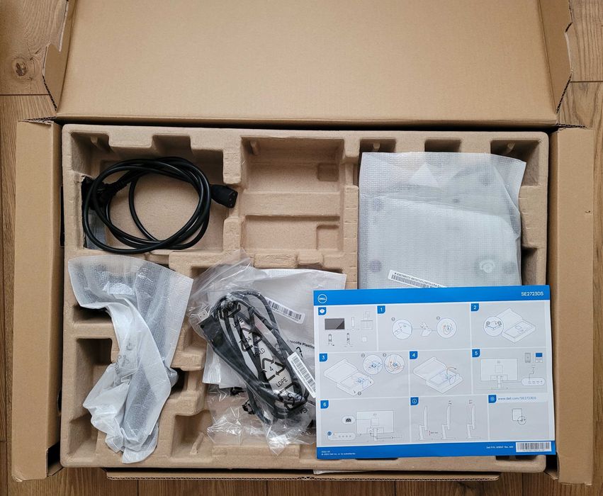 Monitor LED IPS DELL SE2723DS, 27", QHD, 75Hz