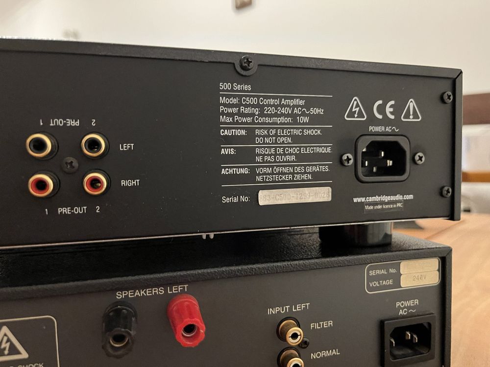 Cambridge audio - pre-amp & amp