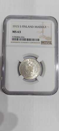 Monedă gradata MS 63 Finlanda
