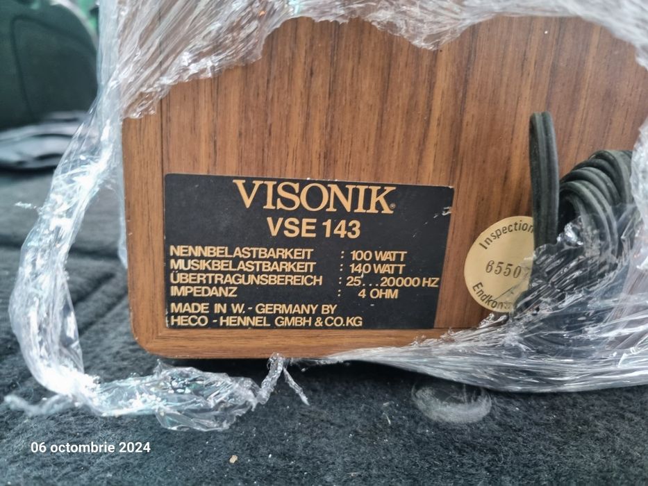 Boxe 3 cai Visonik vse143(Heco),Universum Q 4500