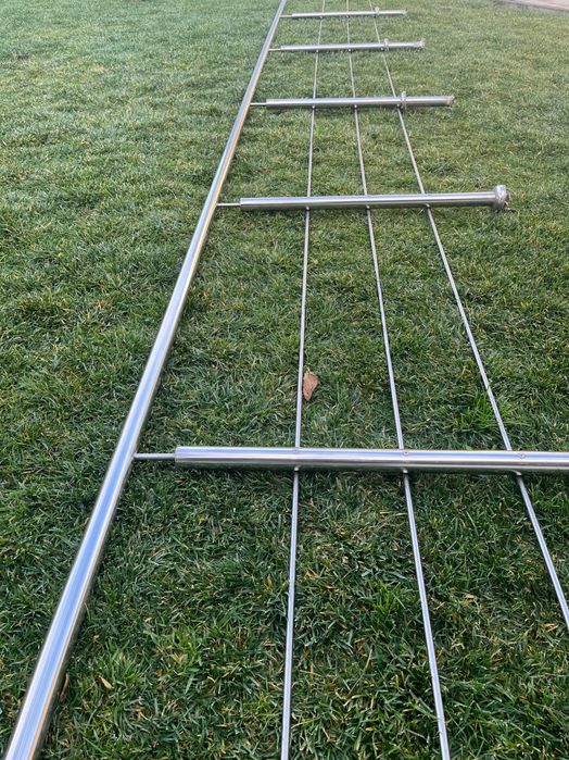 Balustrada exterior inox