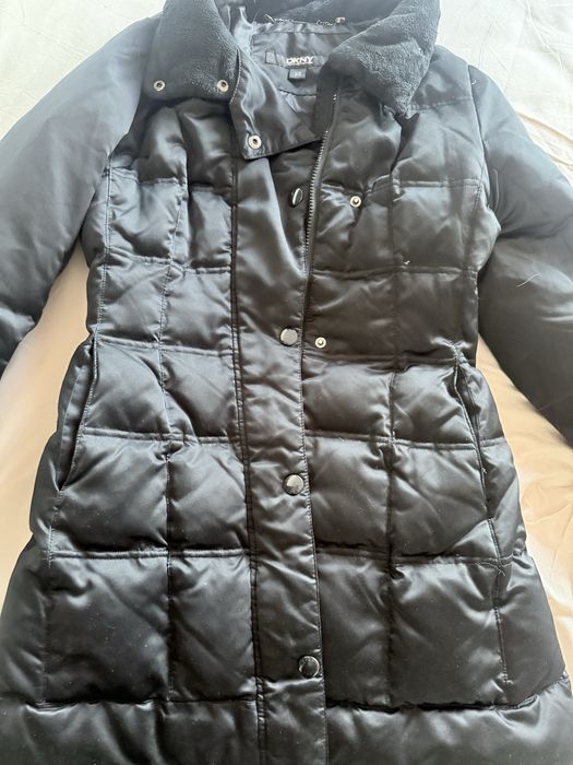 DKNY Зимно дълго яке тип палто