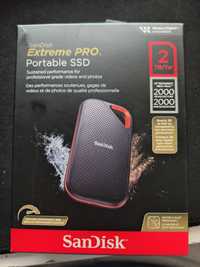 SSD Extern SanDisk Extreme PRO V2, 2TB, NVMe, USB 3.2 Gen2x2,