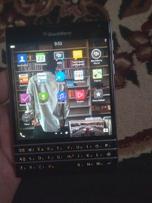 Black Berry passport