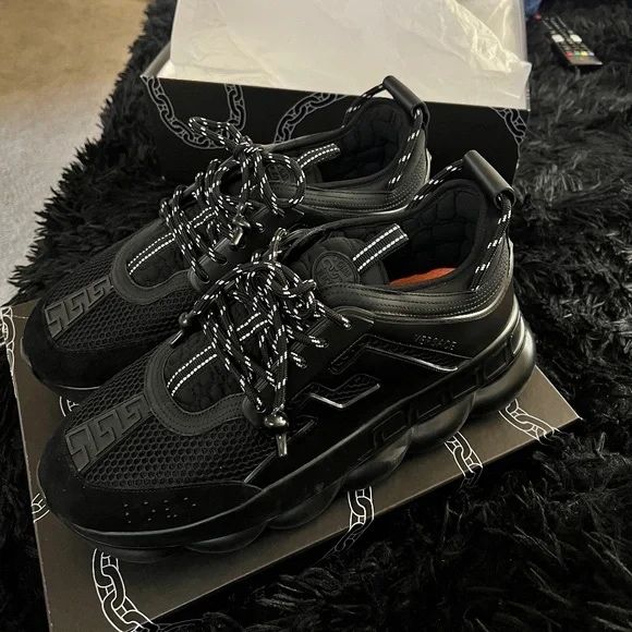 Versace Chain Reaction Black 40-44
