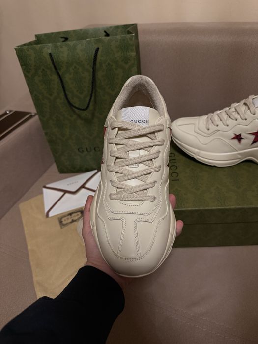 Adidasi Gucci Rython piele naturala  // Editie limitata