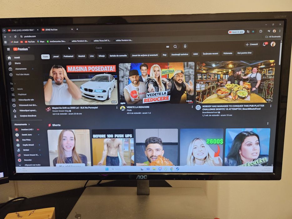 Vand monitor AOC 29 inch