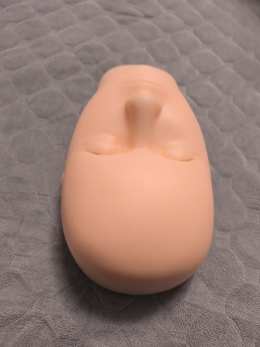 Cap manechin silicon pentru exerciții machiaj / cosmetică