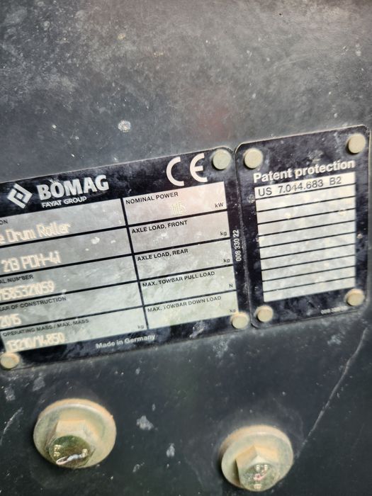Bomag 213 PDH-I an 2015 !