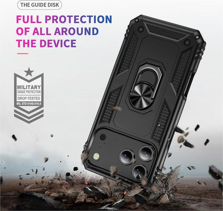 Удароустойчив кейс ringcase за apple iphone 17 pro max - супер защита