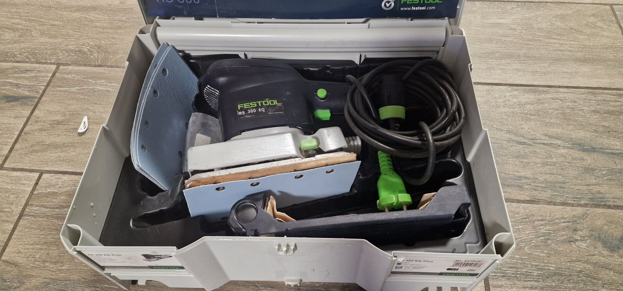 Виброшлайф Festool RS 300 EQ