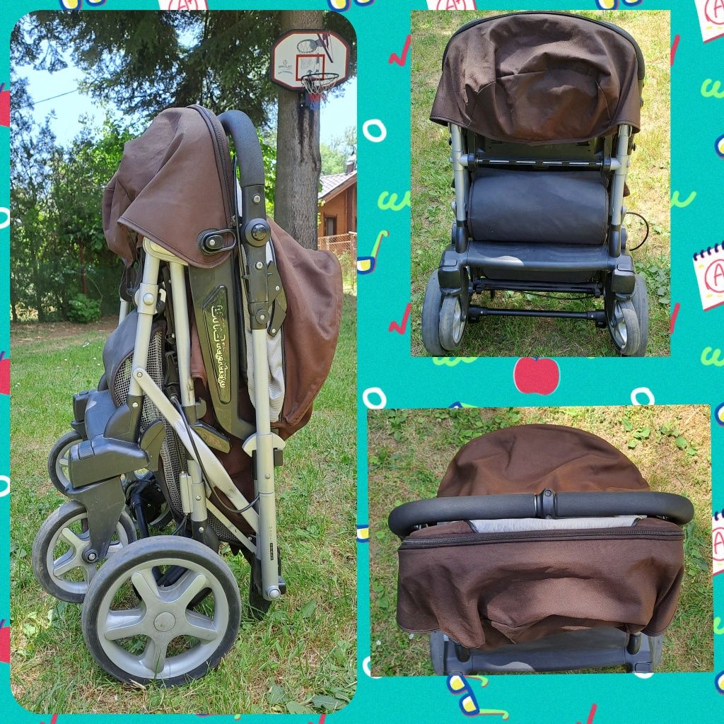 Peg Perego Uno всесезонна бебешка количка, столче за кола Maxi Cosi +
