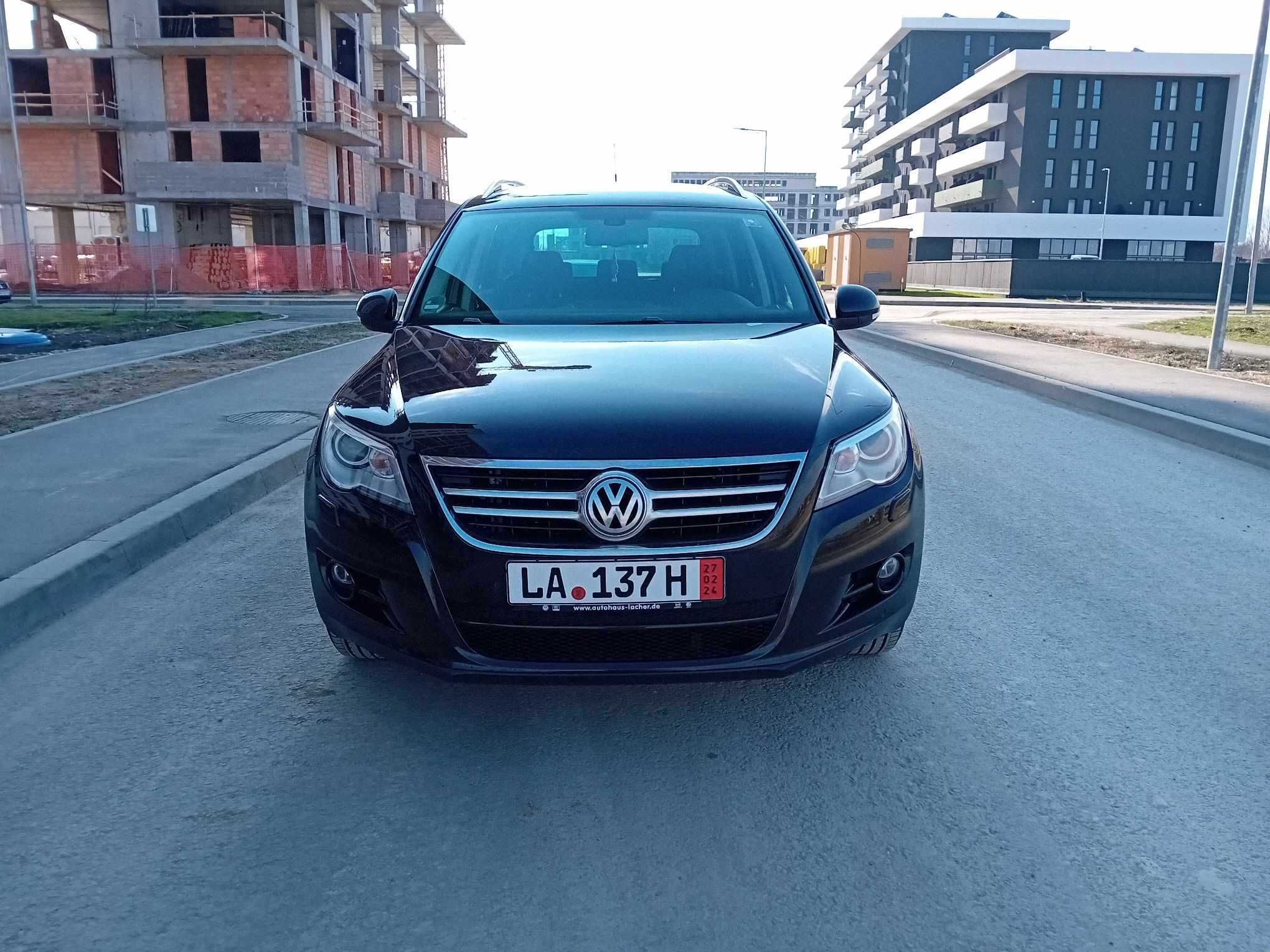 Vw Tiguan, 4x4 cutie manuala,170 cp, Euro 5,An 2011