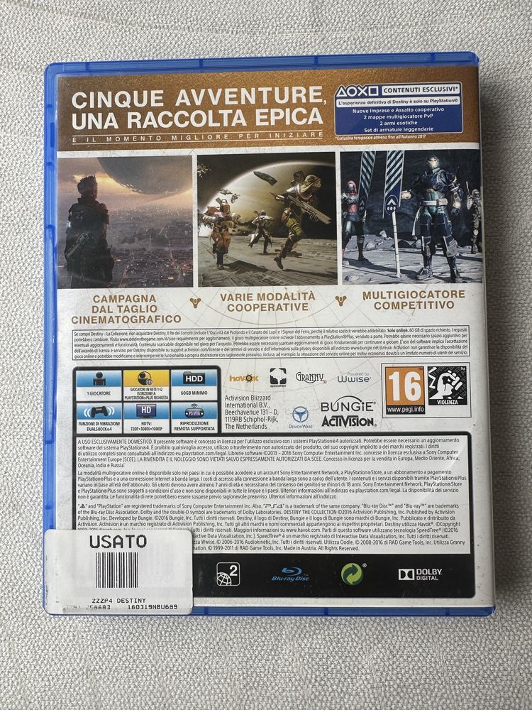 Destiny: The Collection PS4