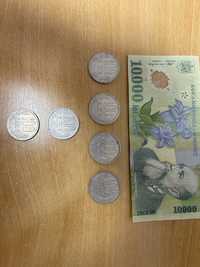 6 monede de 100lei