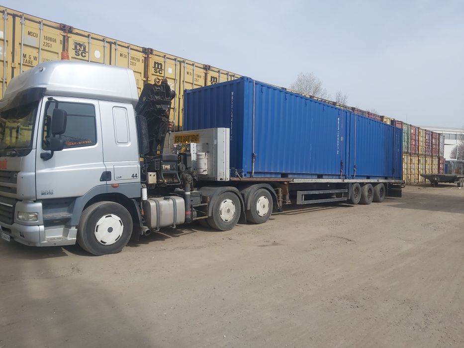 Vand Daf CF85 + macara HIAB 288 XS Hypro5