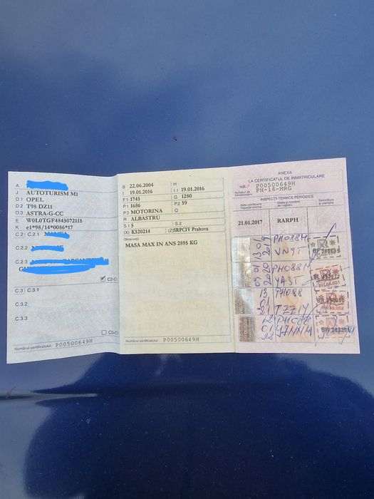 Vand Opel Astra G 17 CTDI an 2004 usor negociabil