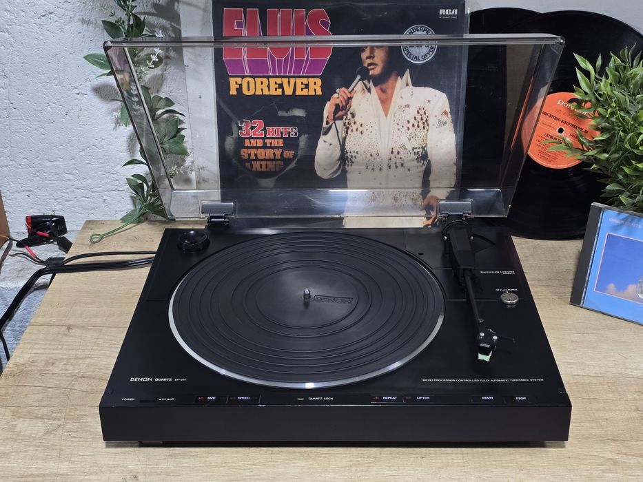 Pick-up DENON dp-21f, direct drive, full automatic ,quartz, japan