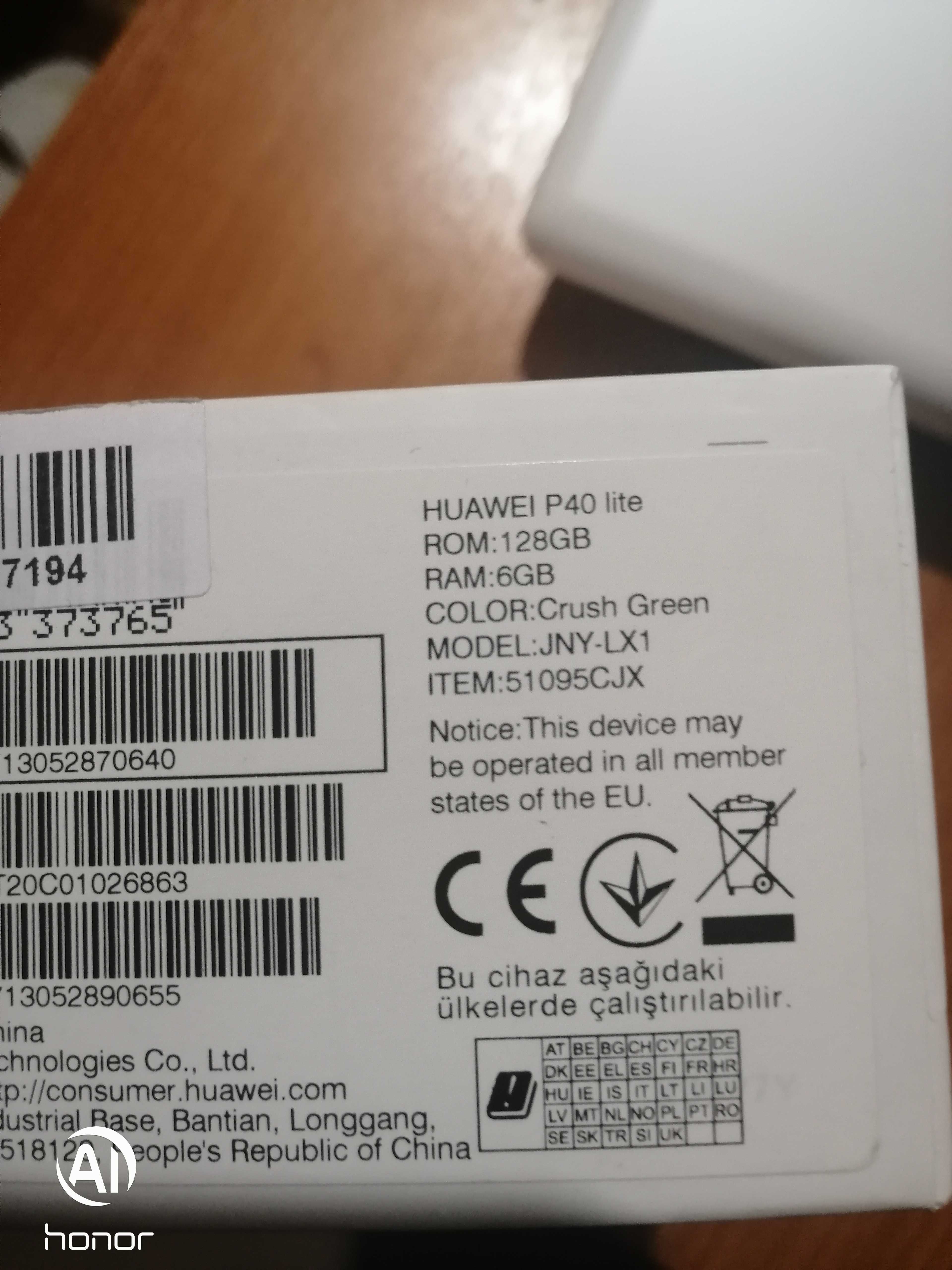 Телефон Нuawei Р40 lite