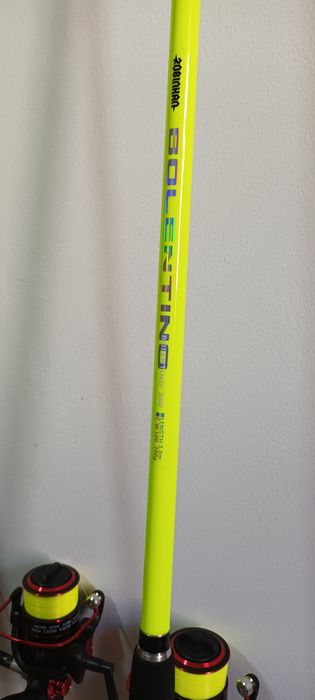 SET 4 Lansete Feeder 3.0m ROBINHAN Bolentino + 4 Mulinete YUMOSHI DM60