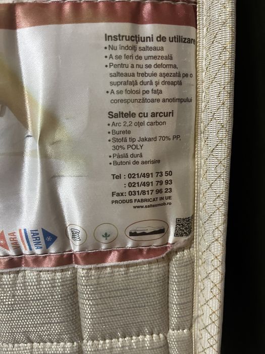 Saltea 180x200 ortopedica