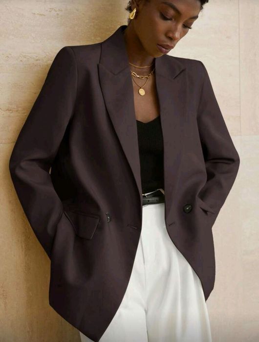 Кафяво сако/блейзър