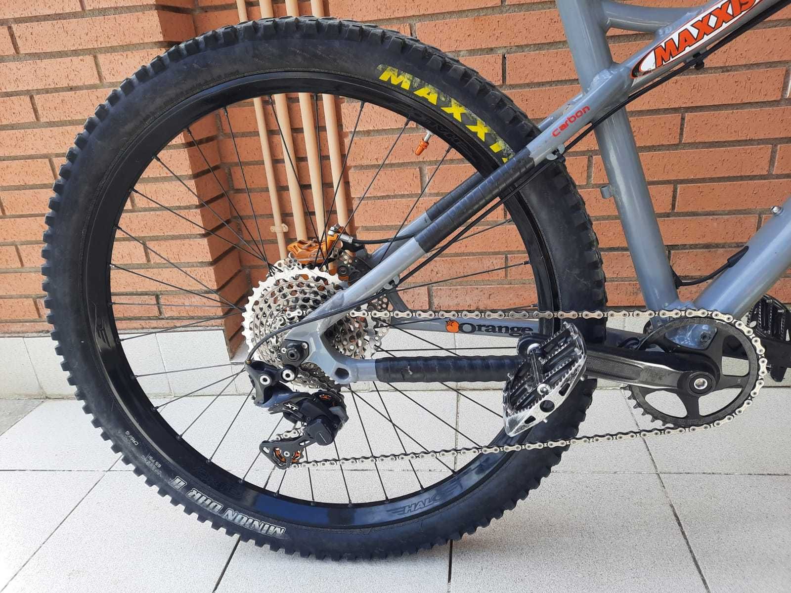 Hardtail Orange Crush Custom (bicicleta, mtb, hope, 27.5, M)