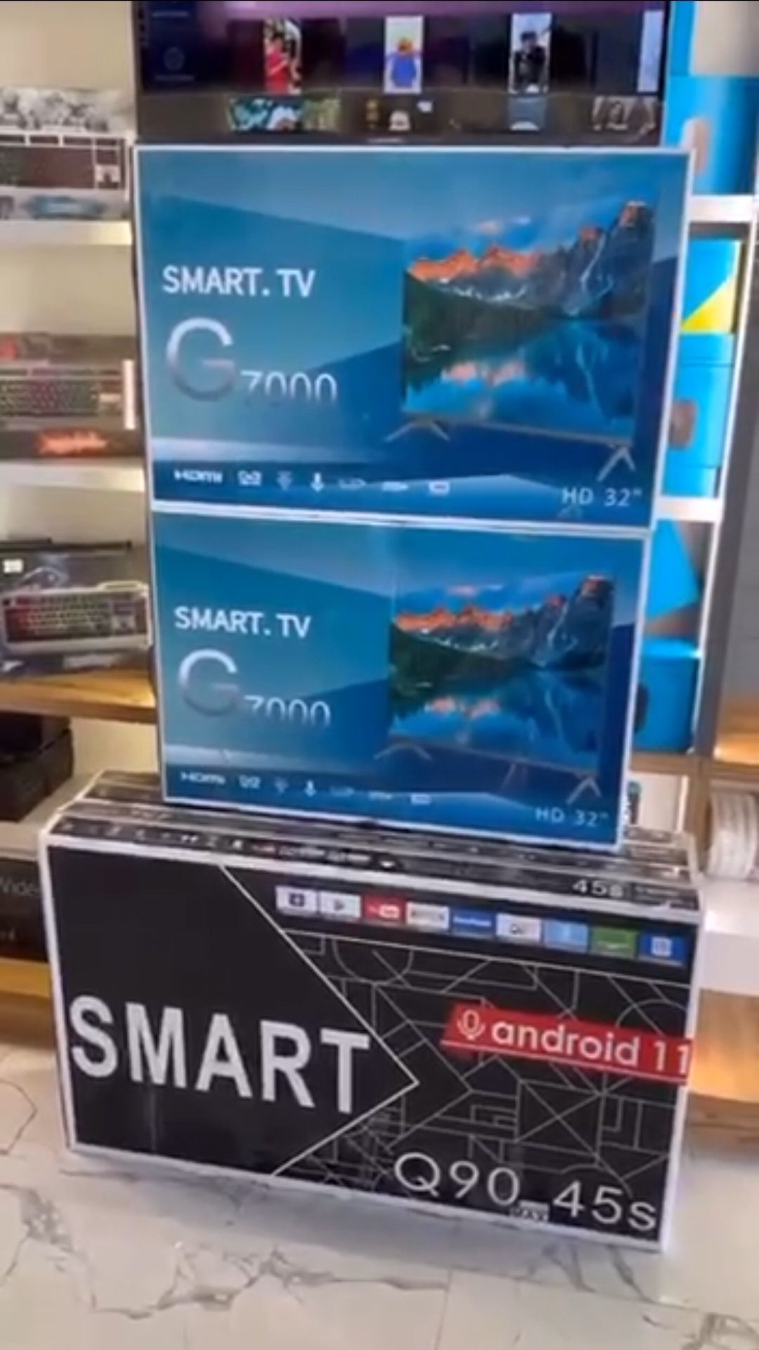 Перечисления есть Smart TV модель G8000 самая низкая цена от склад Абу