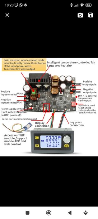 Sursa laborator xy 6020l nouă